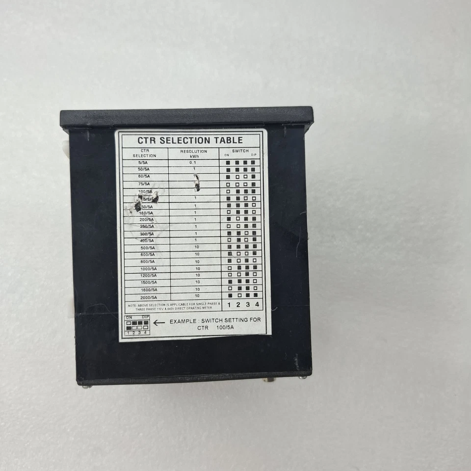 New Without Box Energy Meter (kWh) Single Phase AE Automation Electric 230V 5A